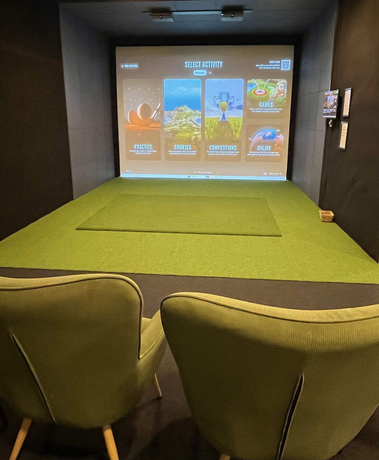 TrackMan 4 simulator